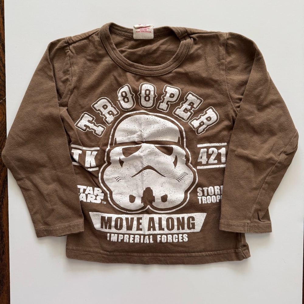 Japanese brand baby doll Star Wars shirt